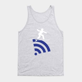 Surfing the web Tank Top